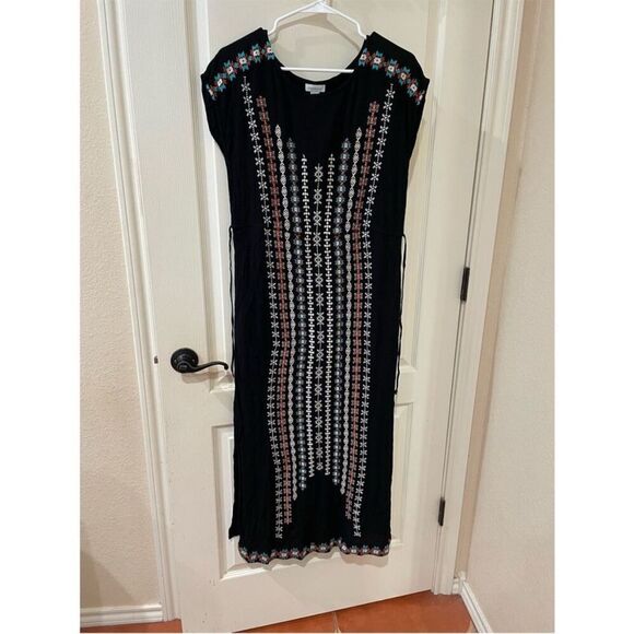 Sundance Embroidered Dress Size Small - Picture 2 of 8